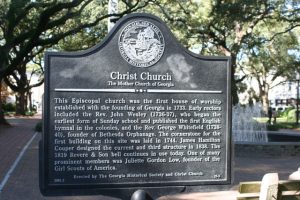 Christ Church Historic Marker