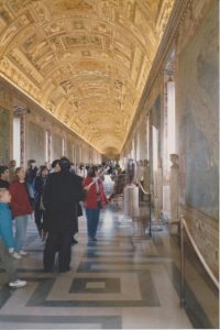 Gallery in the Vatican Museums